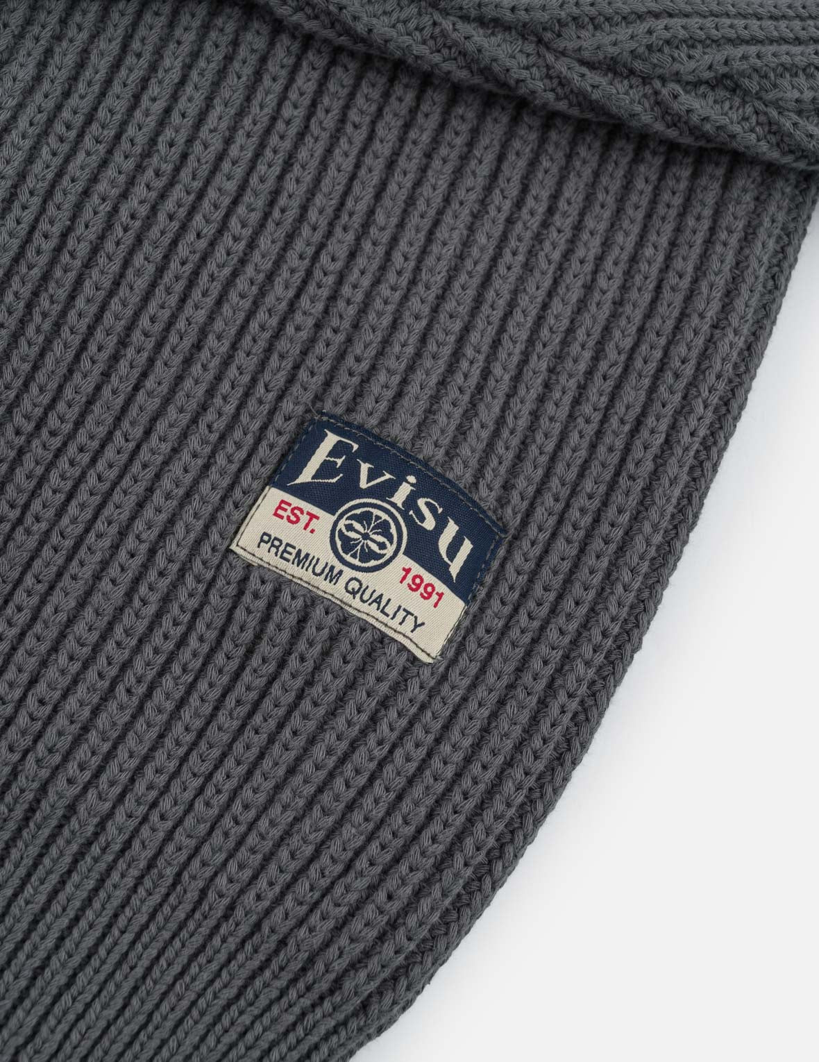 Seagull Embroidered Half-Zip Knit Pullover