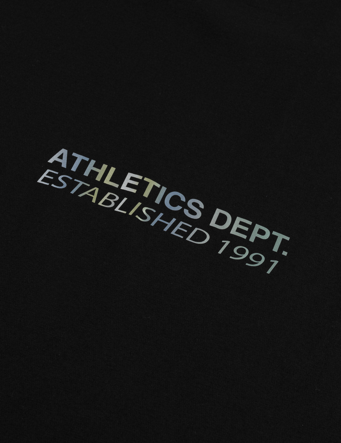 Athletics标志印花长袖T恤