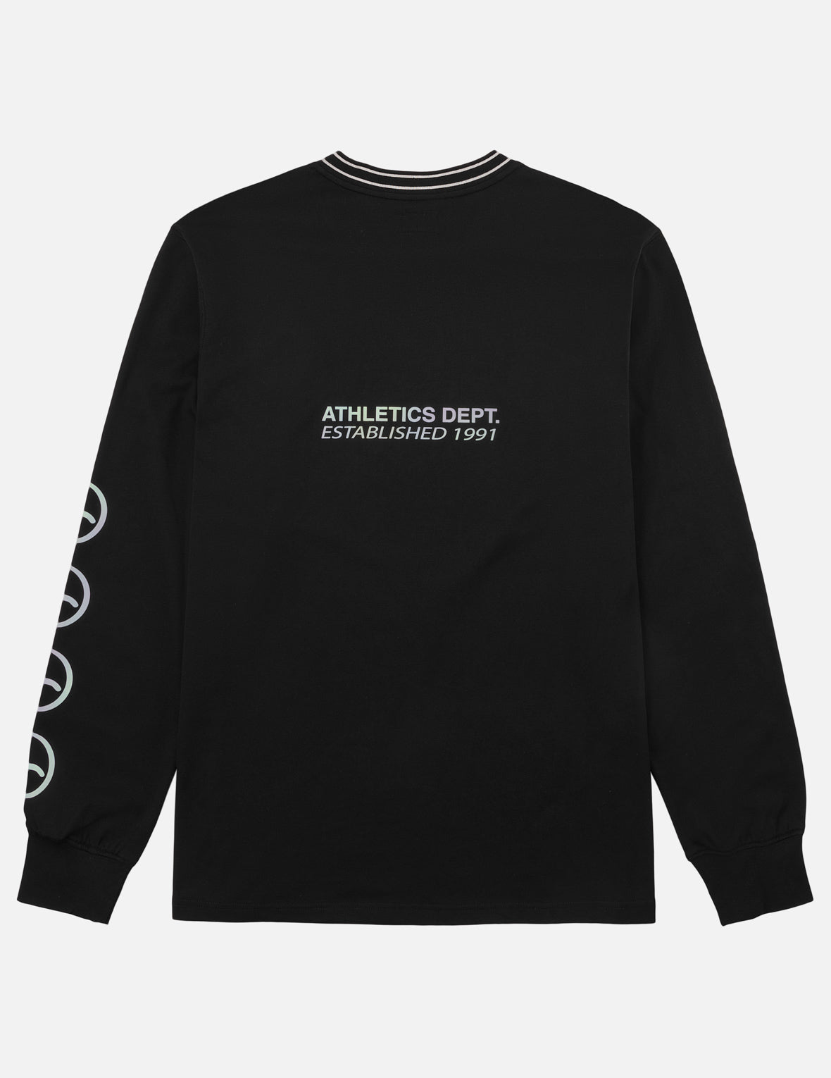 Athletics标志印花长袖T恤