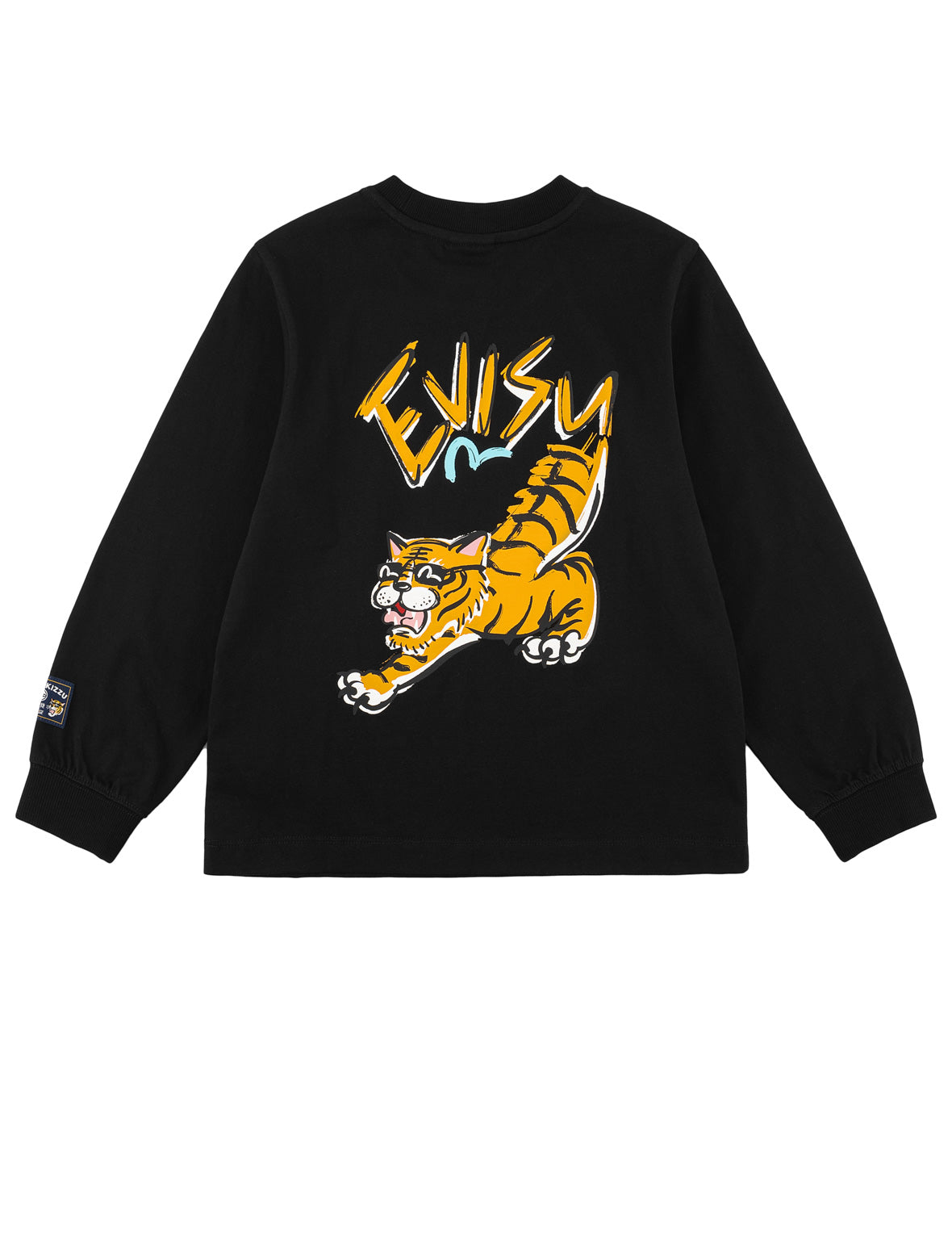 EVISU 虎头长袖 T 恤