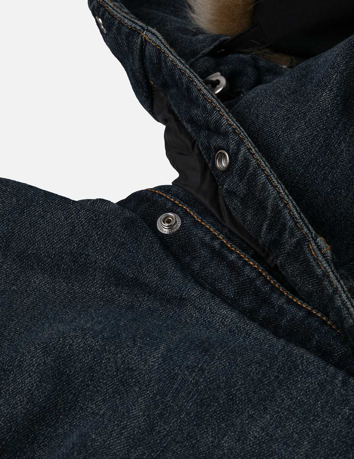 EVISU X MOOSE KNUCKLES 浮世绘牛仔飞行员羽绒