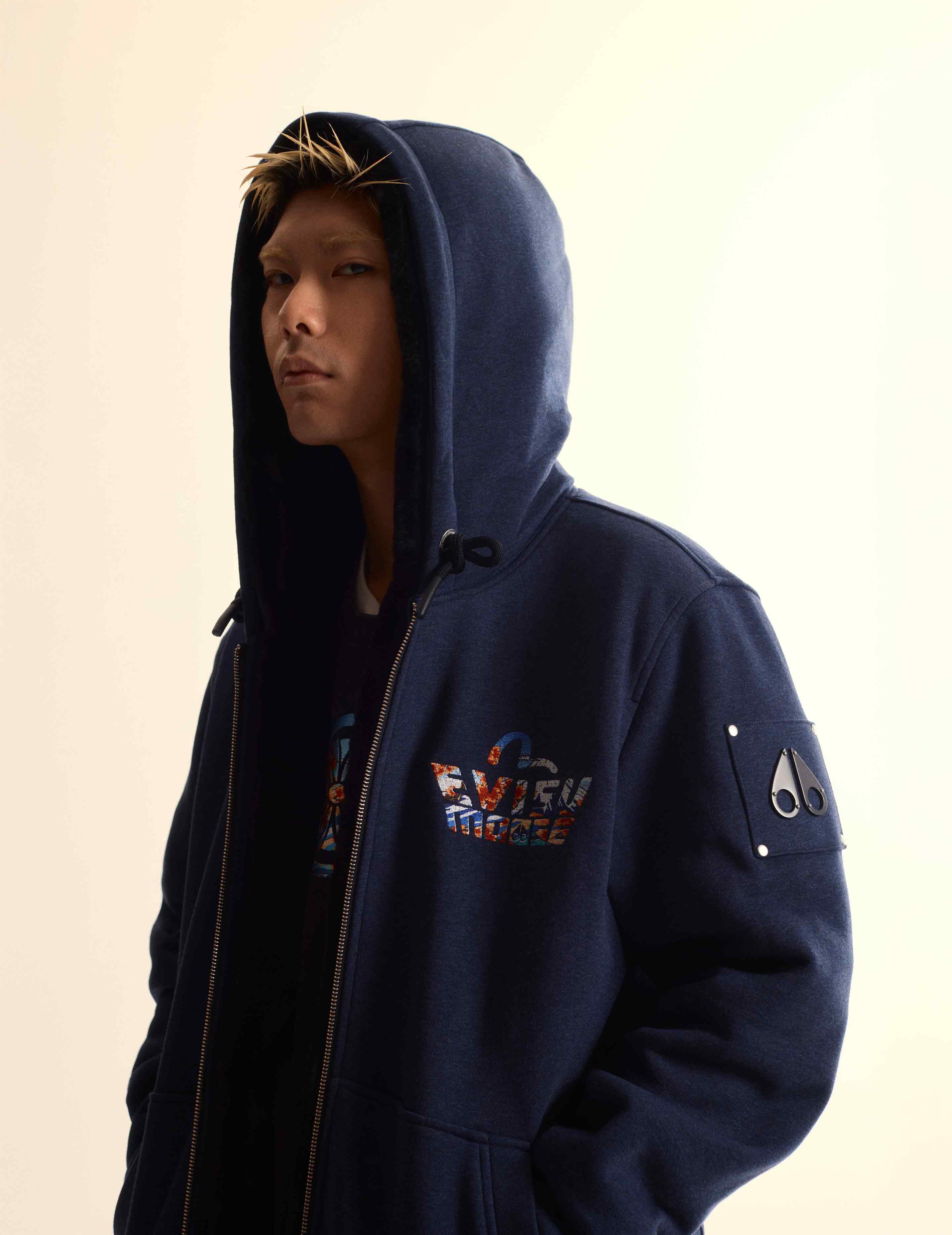 EVISU X MOOSE KNUCKLES 浮世绘外套