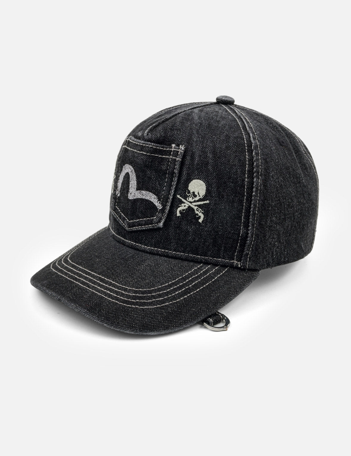 EVISU x mastermind JAPAN x roarguns Seagull Pocket Dad Cap