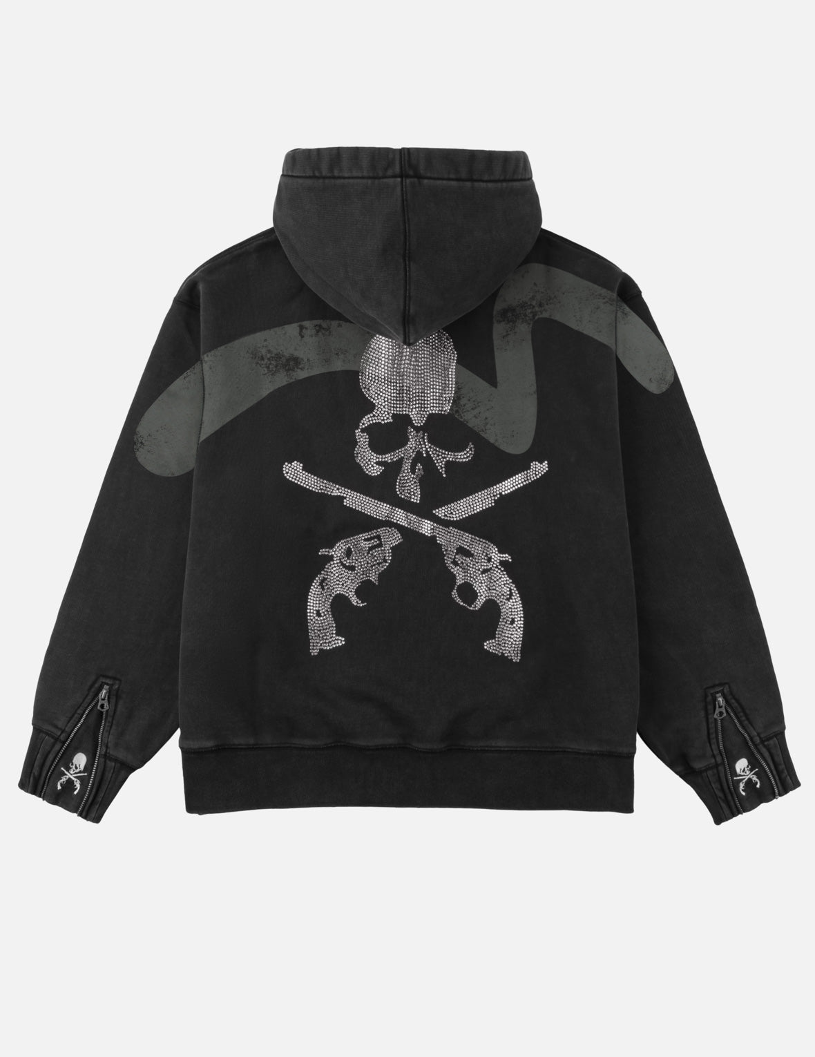 EVISU x mastermind JAPAN x roarguns Skullguns Daicock Afterhood Sweatshirt