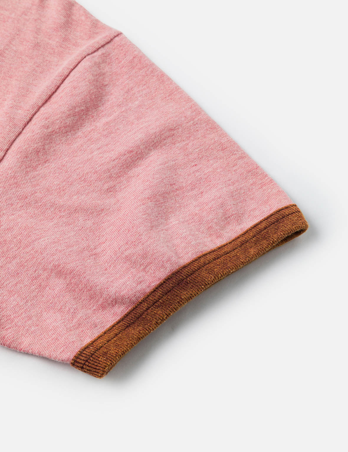 洗水海鸥和商标印花常规版型T恤