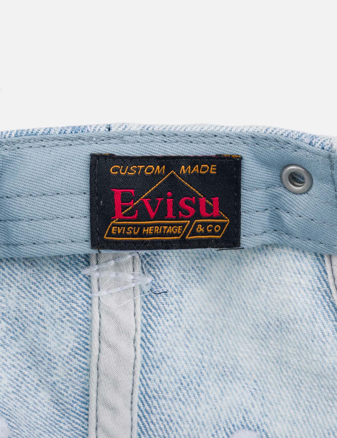Minimal Embroidery Heavy Washed Cap