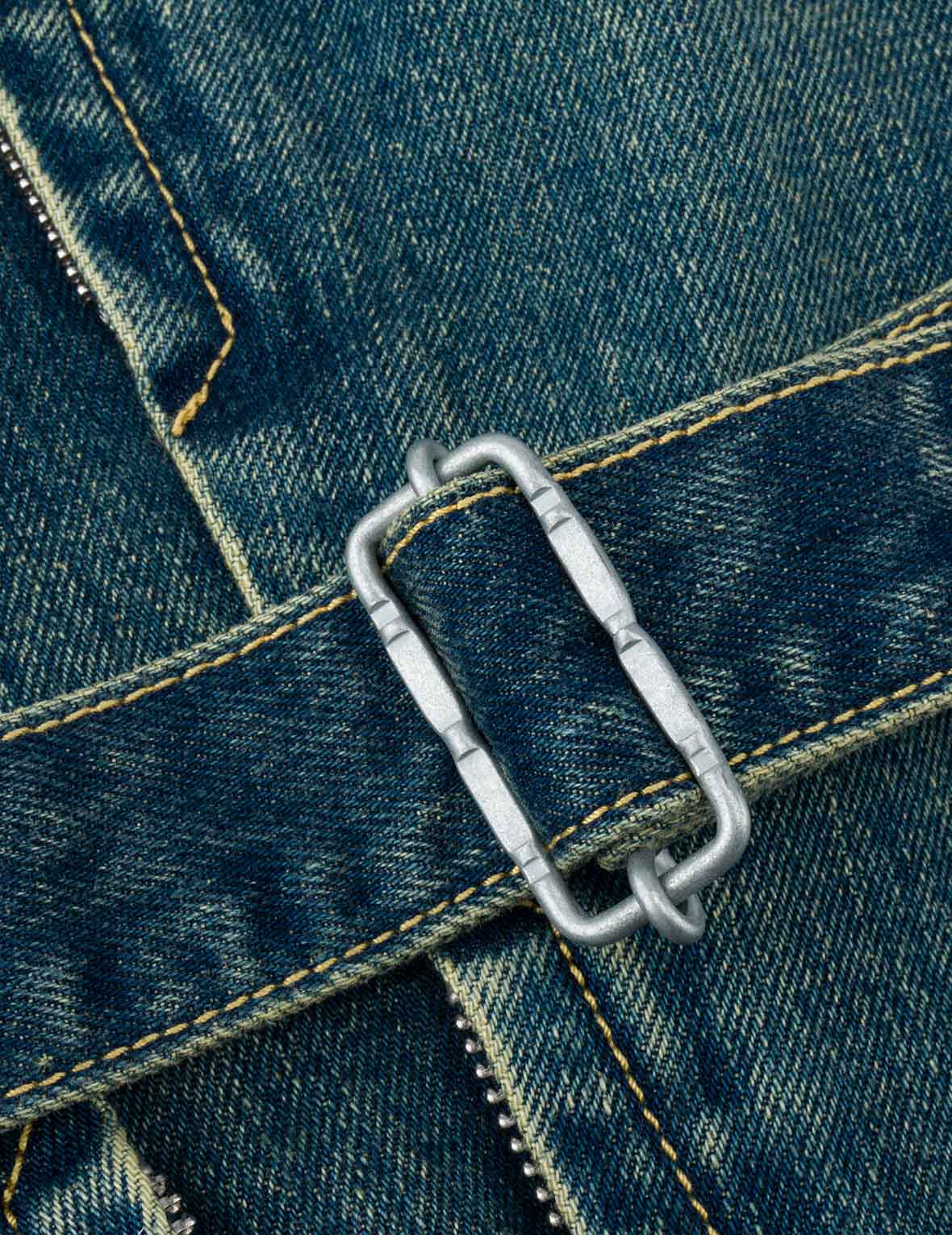 Washed Bondage Jeans