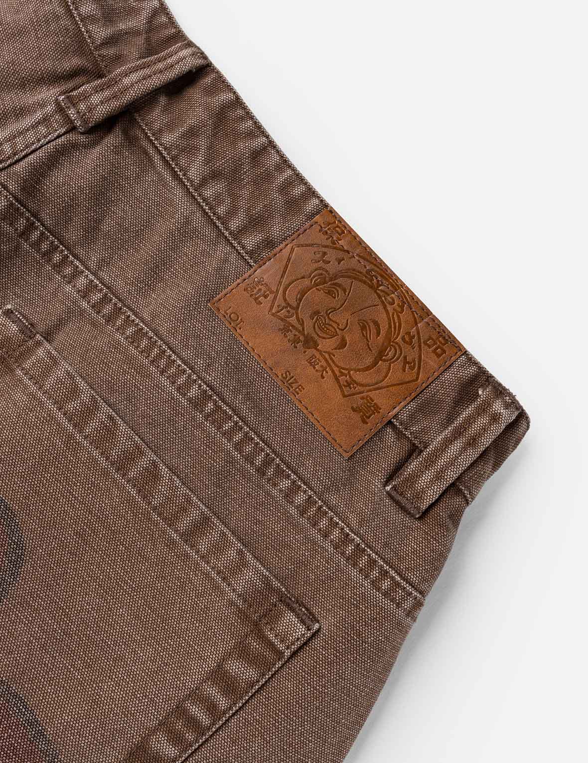 Washed Wide Wale Shorts