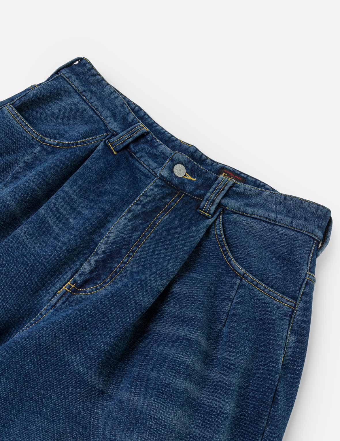 Washed 4 Pockets Pants