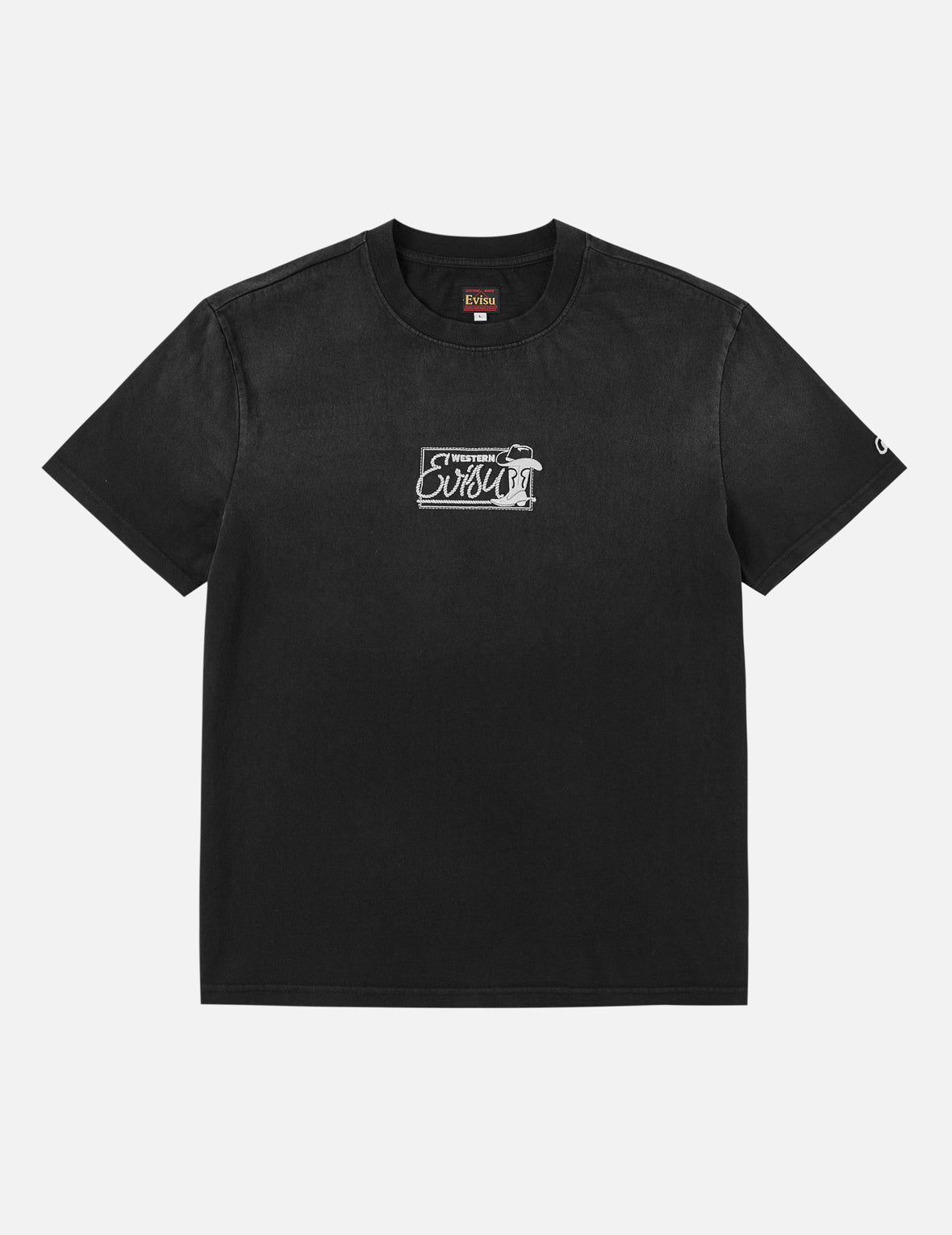 Cowboy Boots Logo Embroidery T-shirt