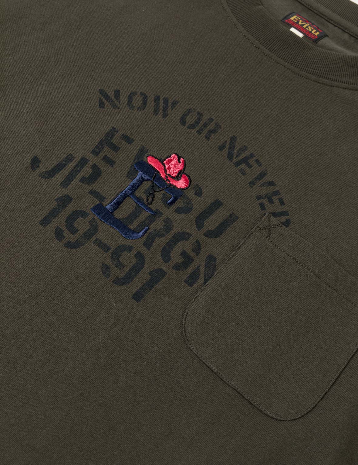 Cowboy Hat E and Origin Logo T-shirt