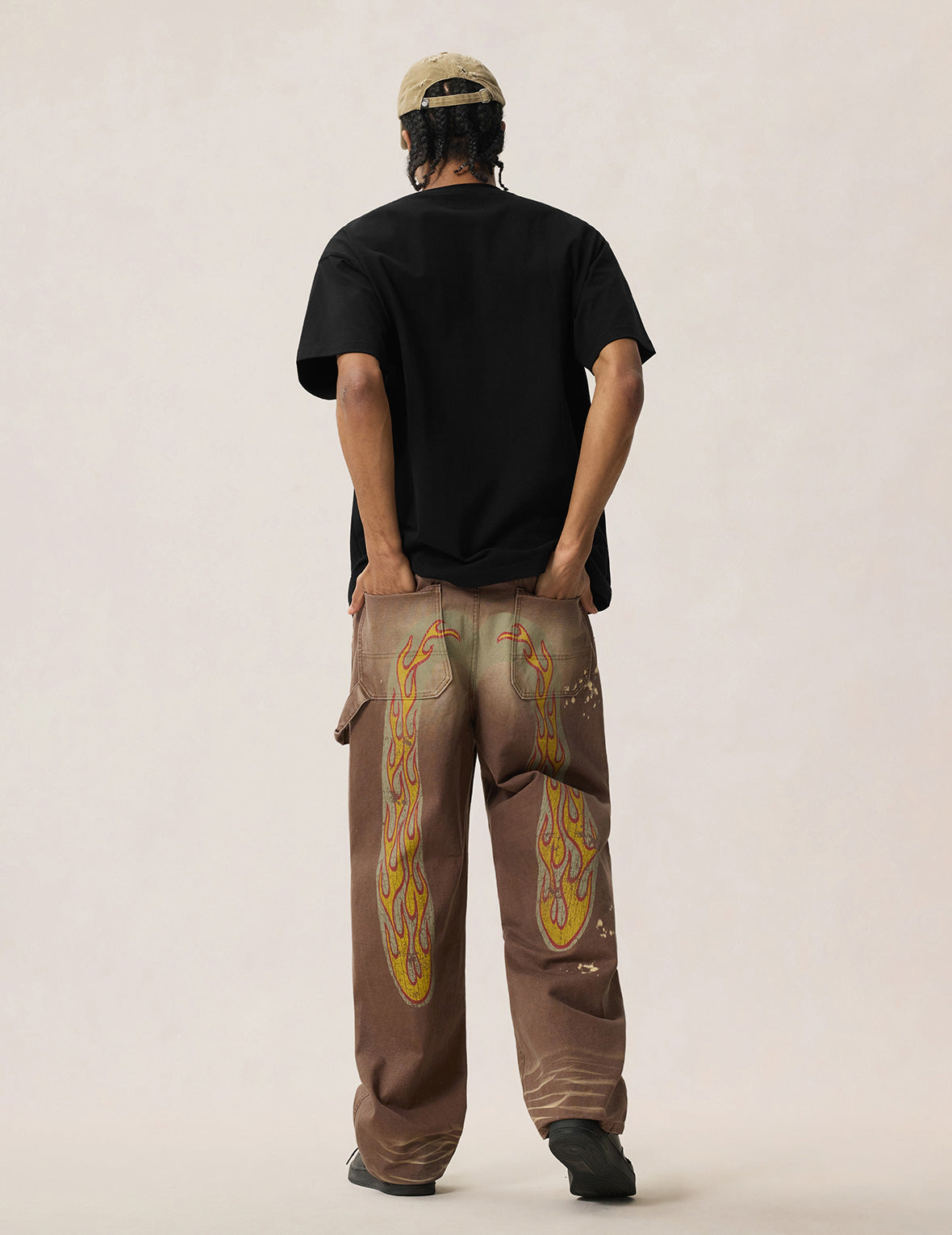 Western Landscape Seagull Embroidery T-shirt