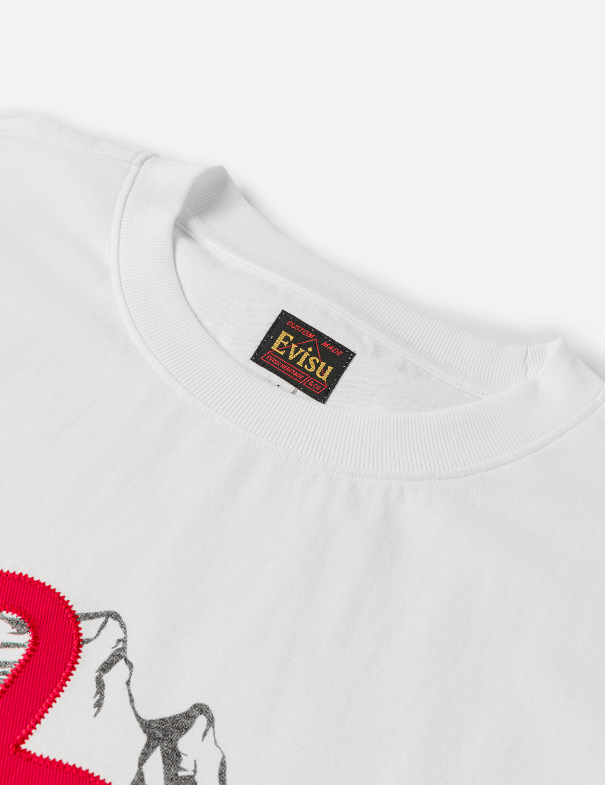 Western Landscape Seagull Embroidery T-shirt