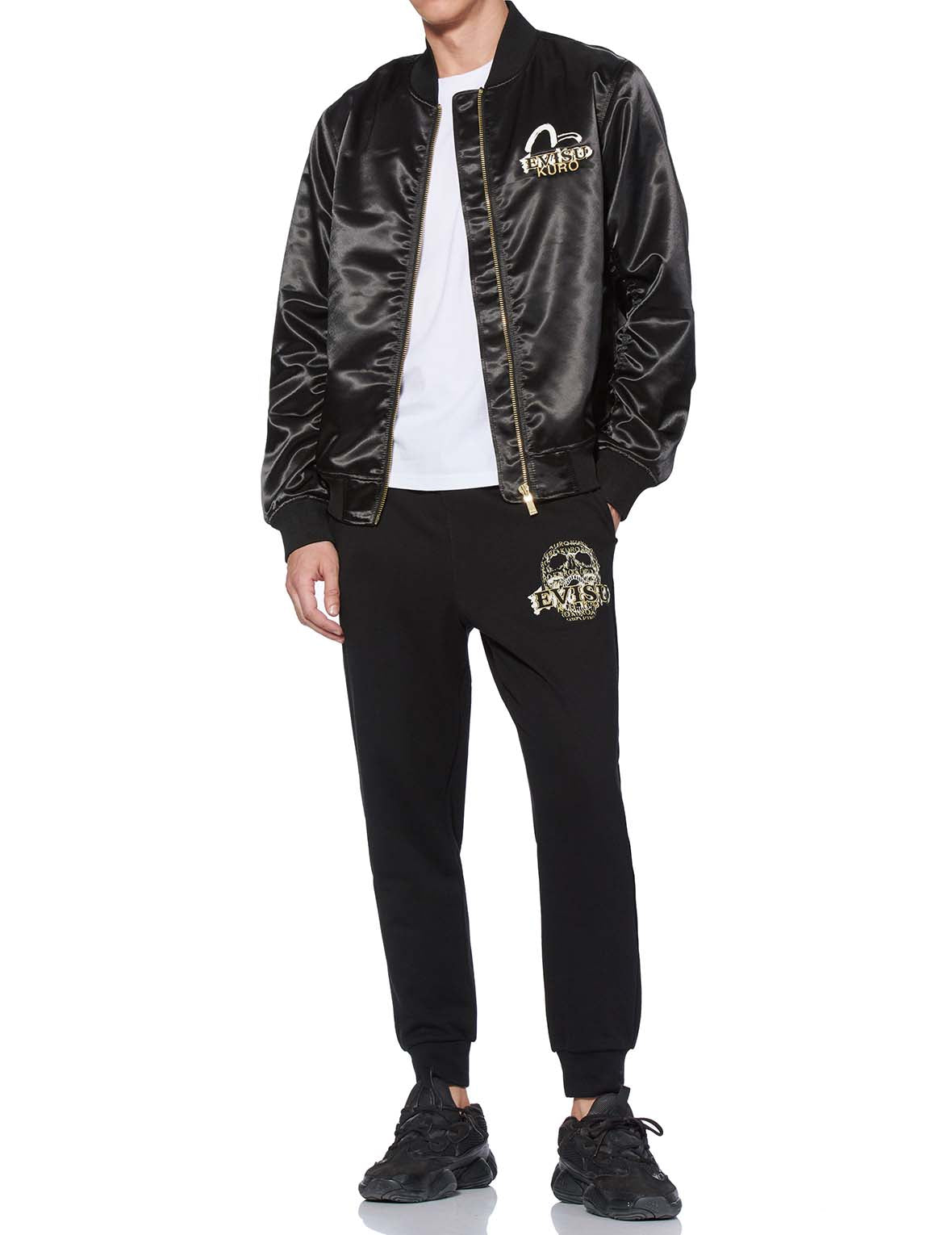 Swarovski Crystal Logo MA-1 Bomber Jacket