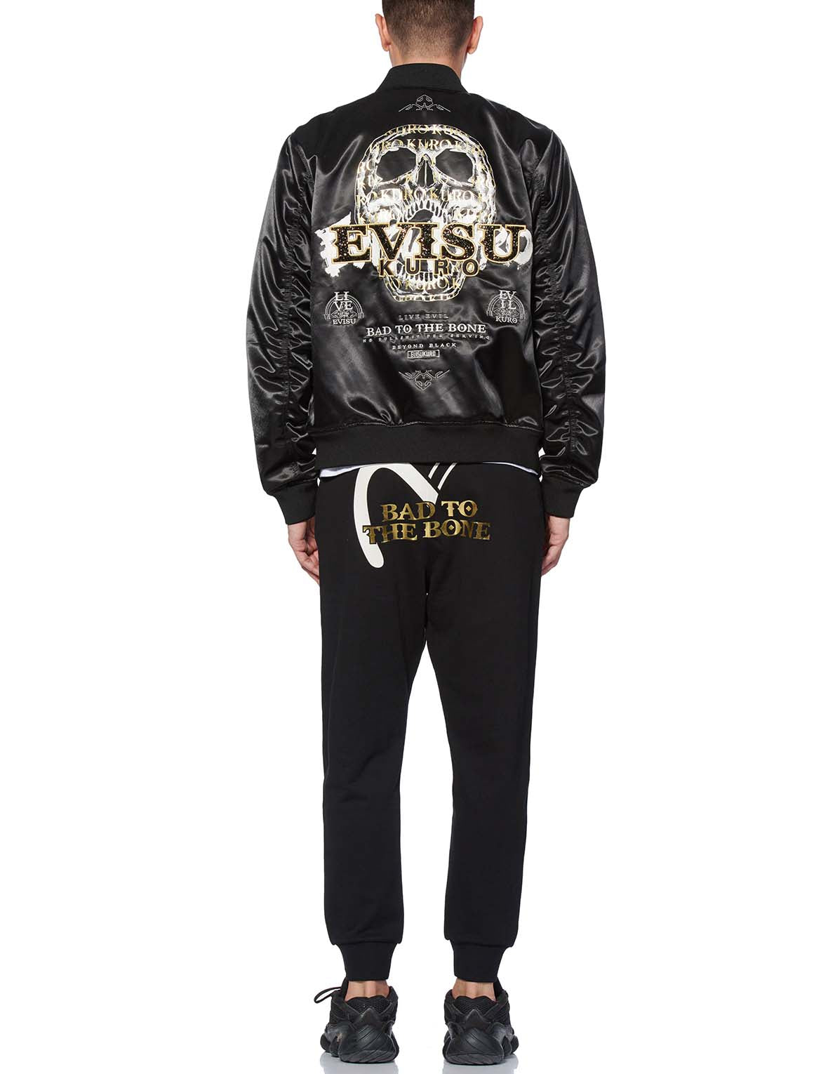 Swarovski Crystal Logo MA-1 Bomber Jacket