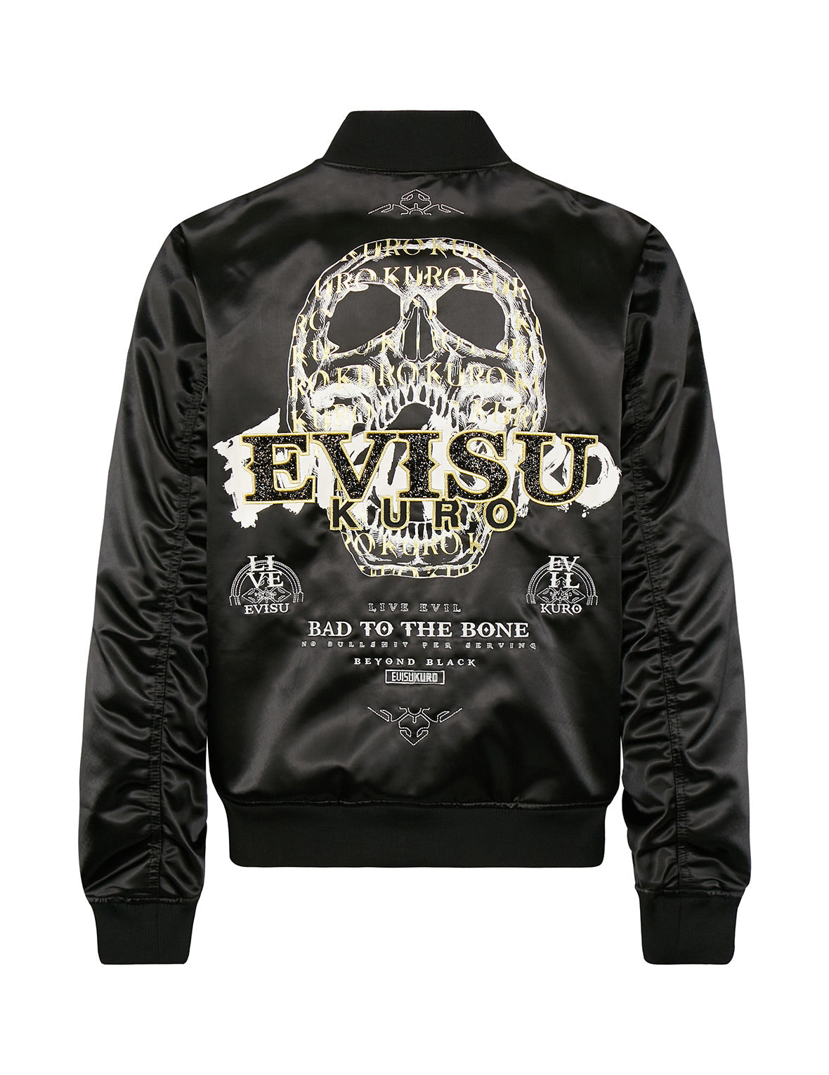 Swarovski Crystal Logo MA-1 Bomber Jacket