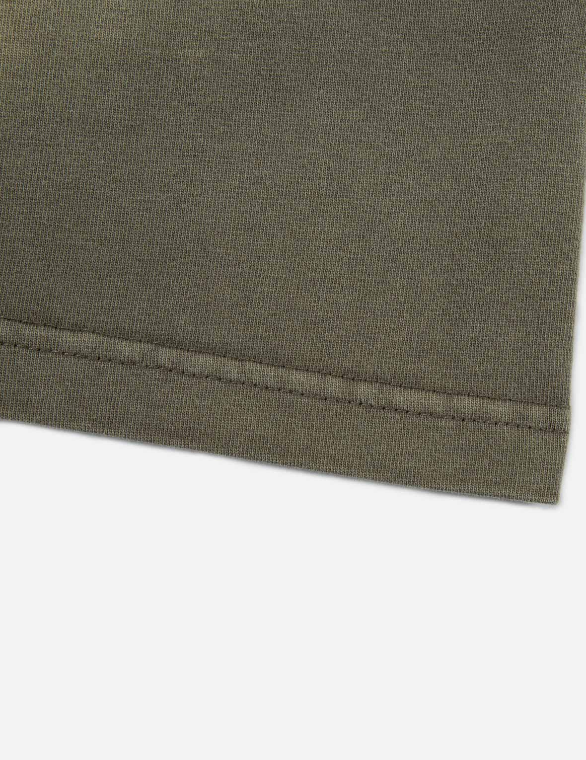 浮世绘海浪Logo刺绣T恤