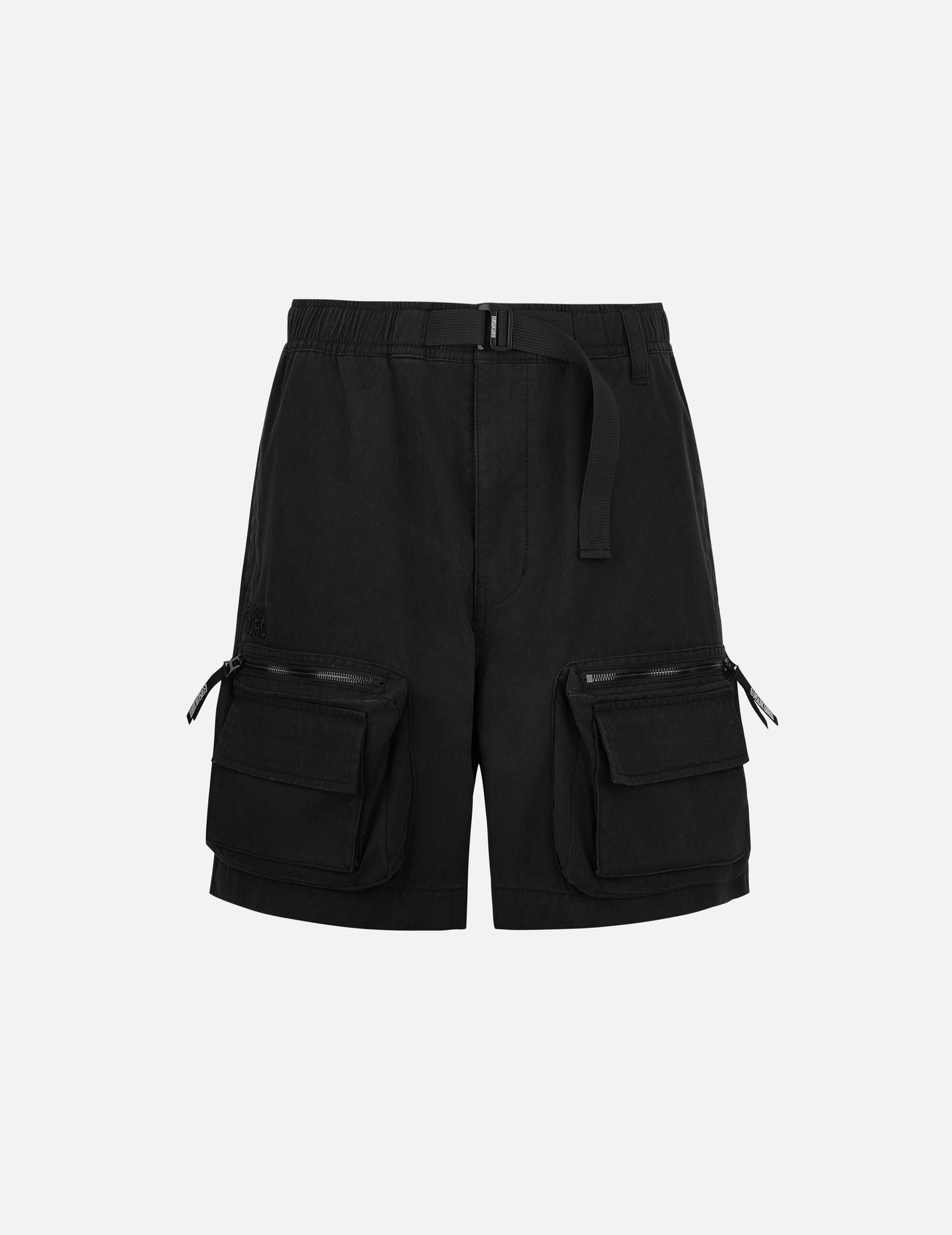 Multi-Pocket Relax Fit Cargo Shorts