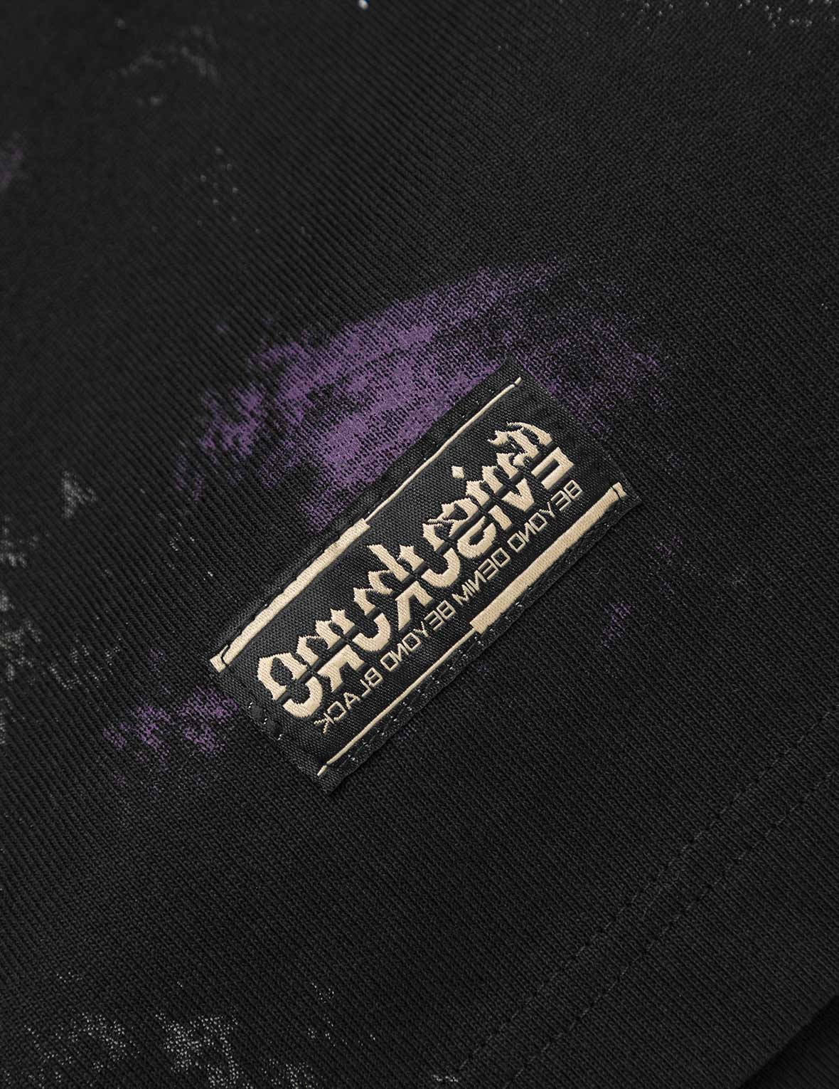 Handbrushed Print Regular Fit T-Shirt