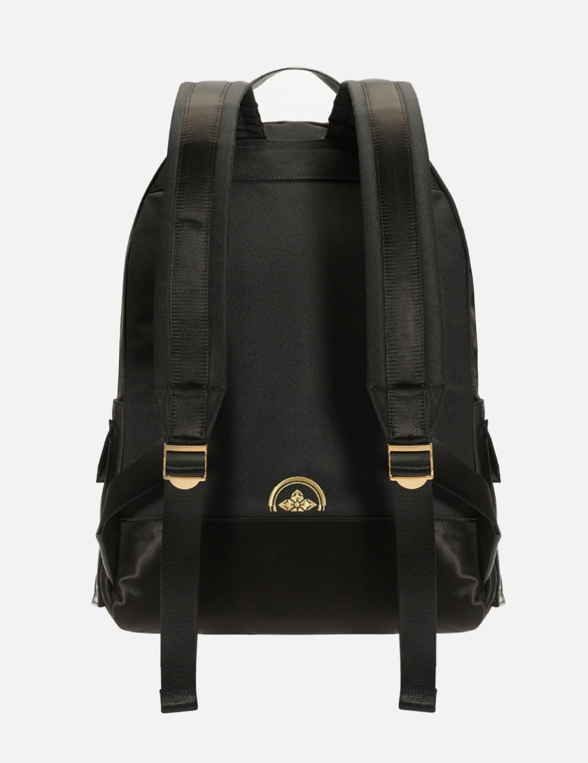 Wave Infused Logo Embroidered Backpack