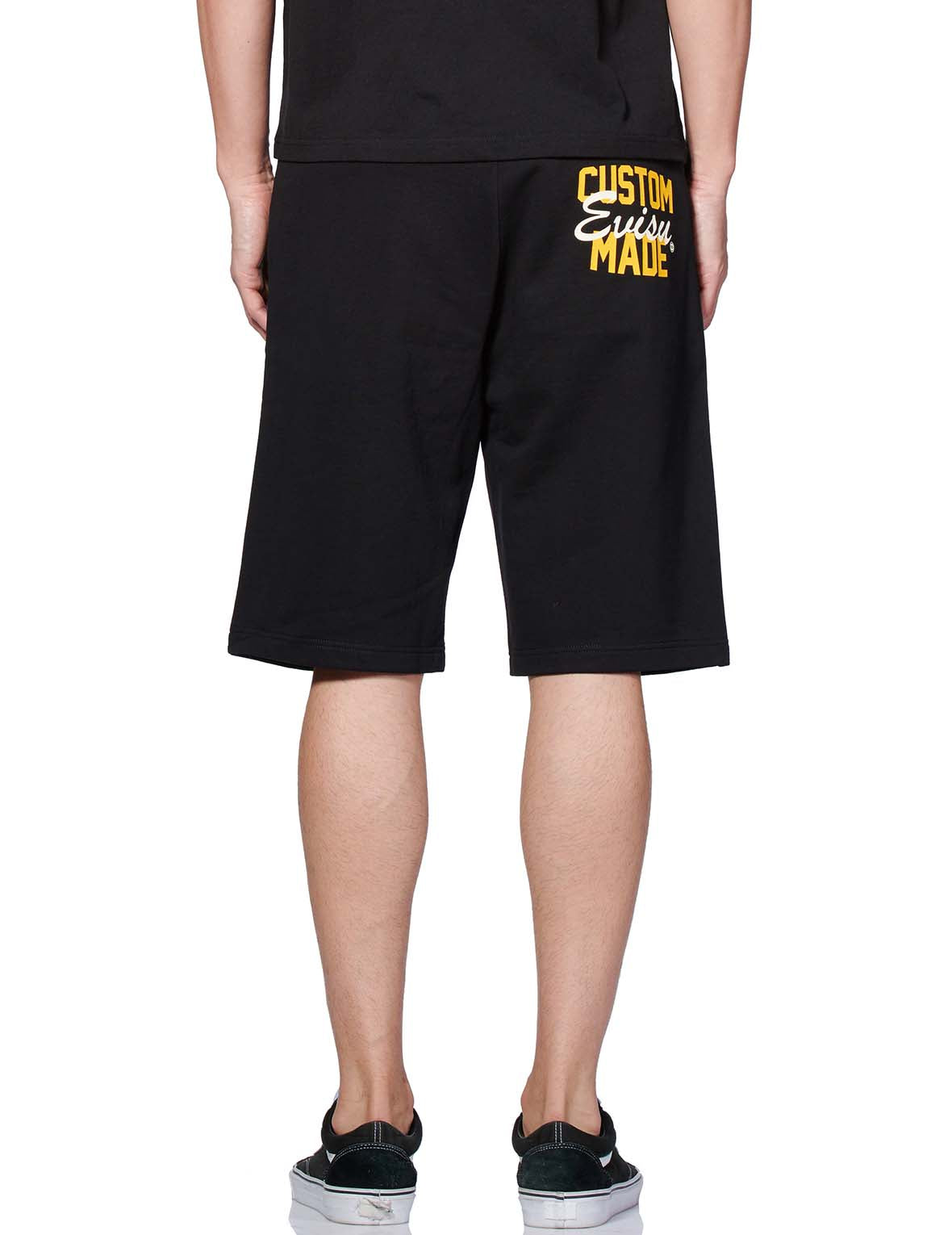 EVISU Custom Made Printed Sweat Shorts