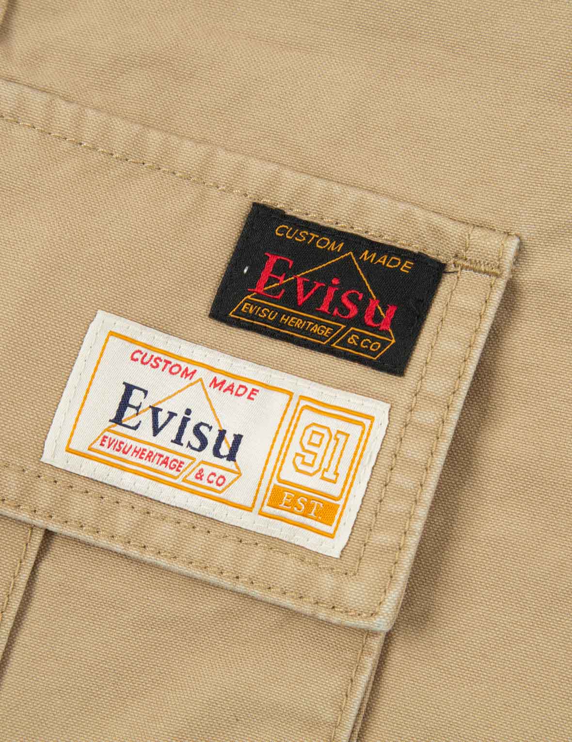 Godhead Embroidery Cargo Shorts