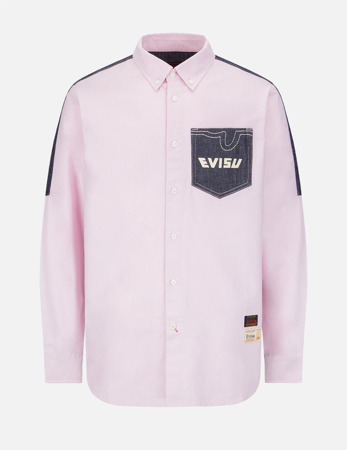 Denim Daicock Insert Oxford Shirt