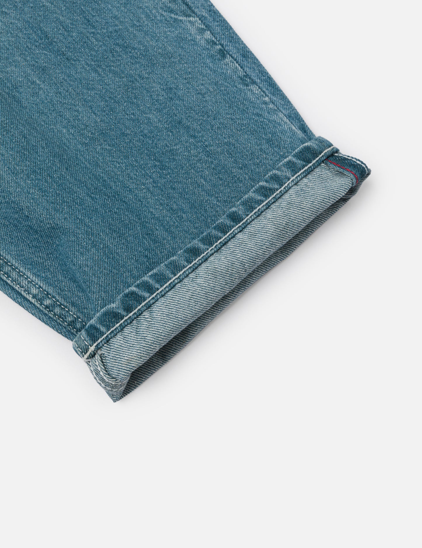 趣味海鸥印花口袋宽松版型牛仔裤 #2038