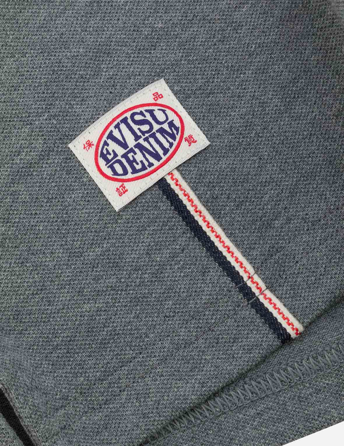 Logo Embroidery and Seagull Motif Collar Relax Fit Polo Shirt