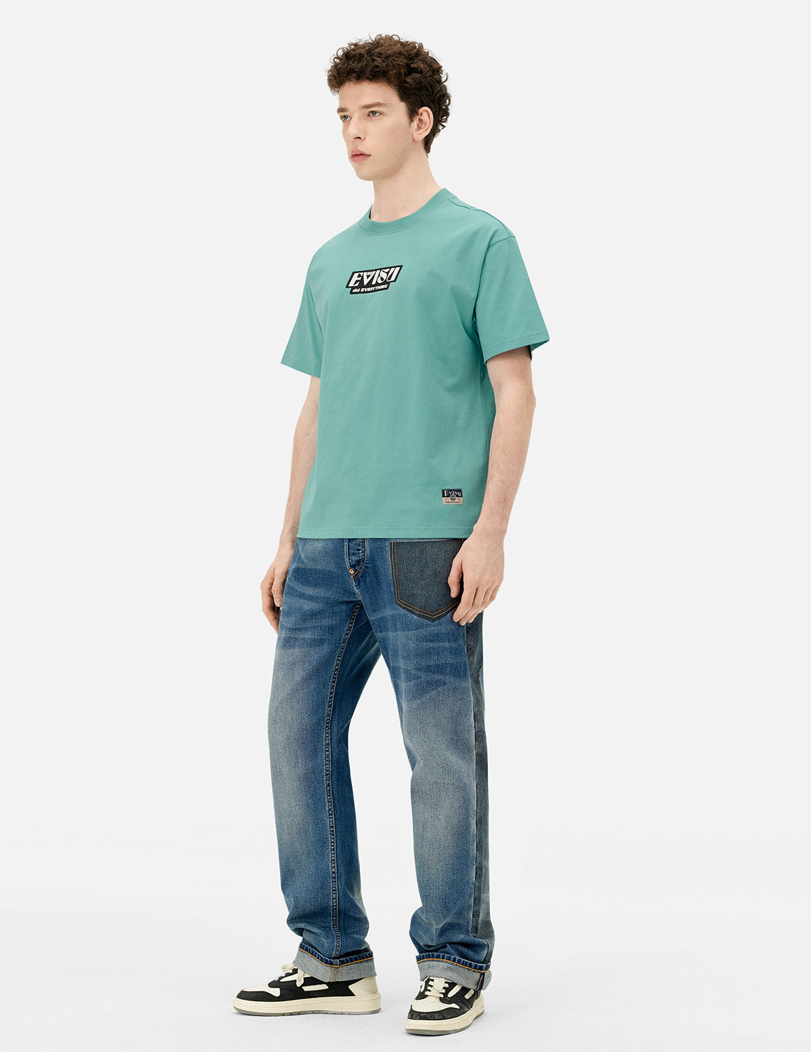 Slogan and Totem Daicock Print Relax Fit T-shirt