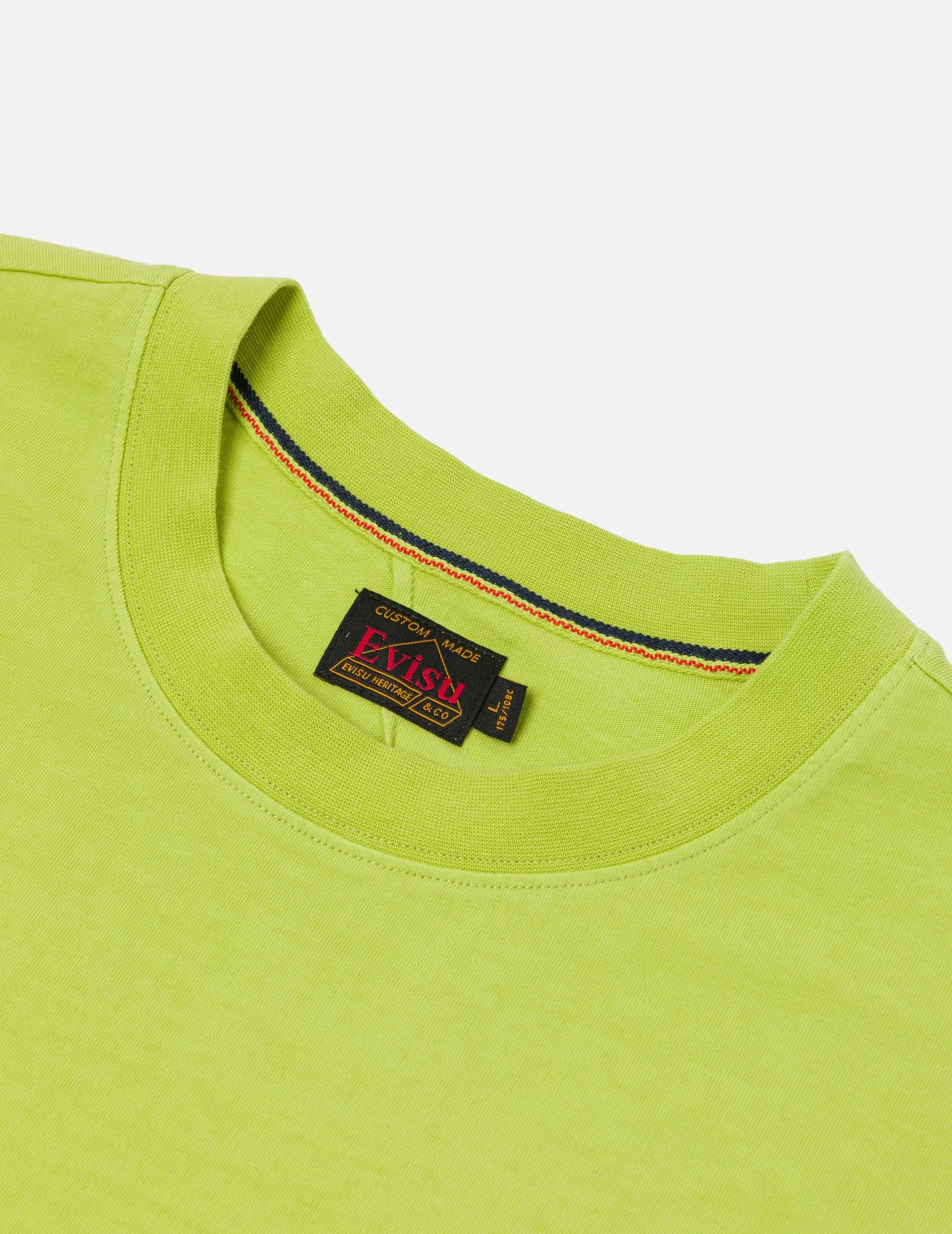 海鸥刺绣缝线口袋宽版休闲T恤