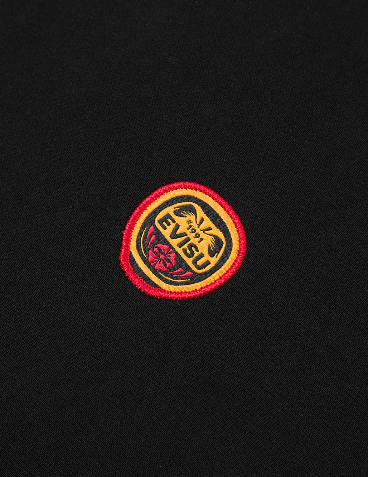 Daruma and Logo Embroidery Relax Fit T-shirt