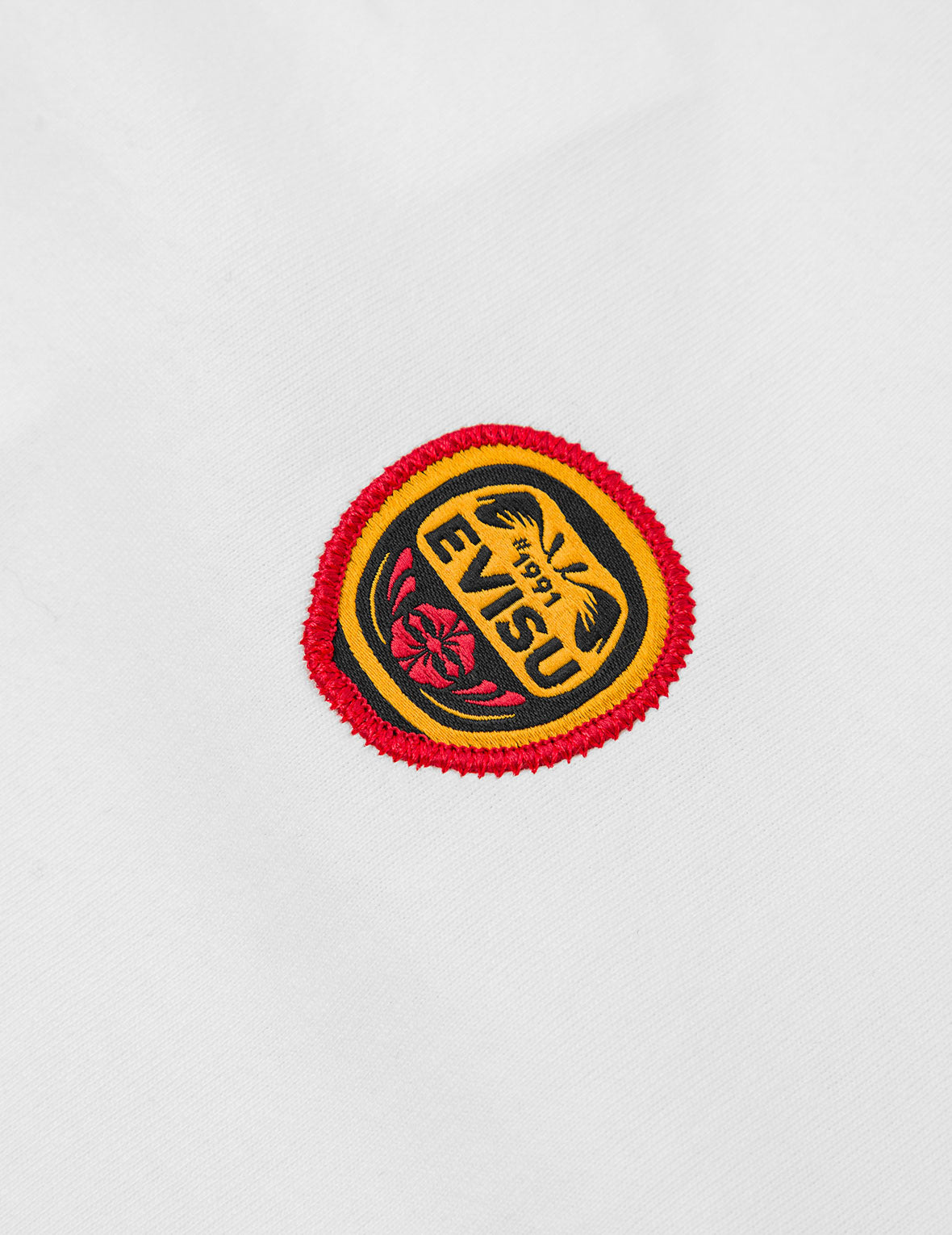 Daruma and Logo Embroidery Relax Fit T-shirt