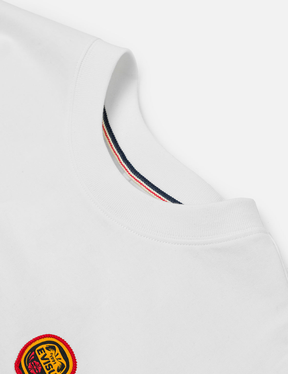 Daruma and Logo Embroidery Relax Fit T-shirt