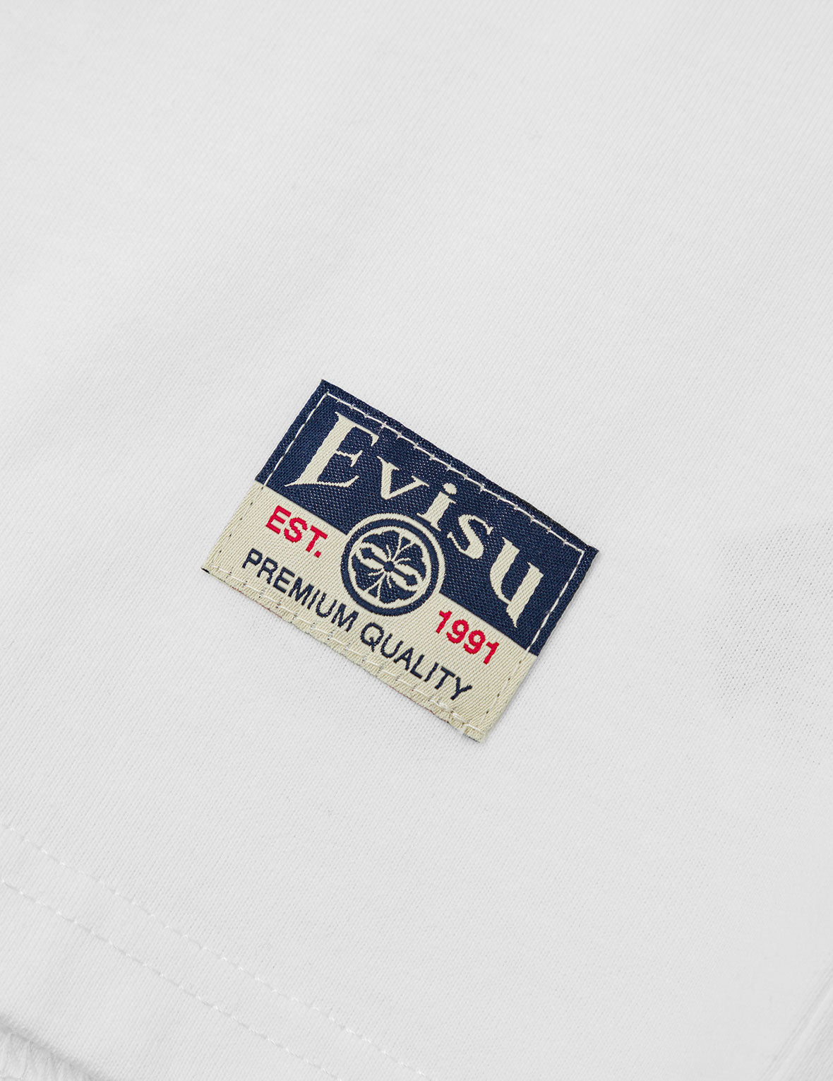 Daruma and Logo Embroidery Relax Fit T-shirt