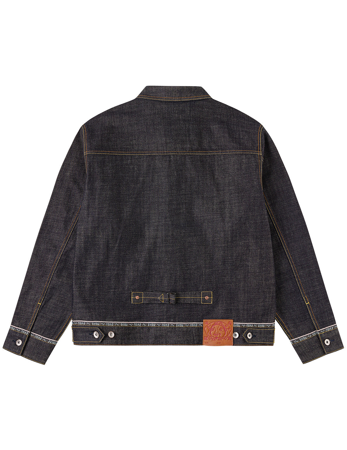 Logo Seagull Embroidery Denim Jacket