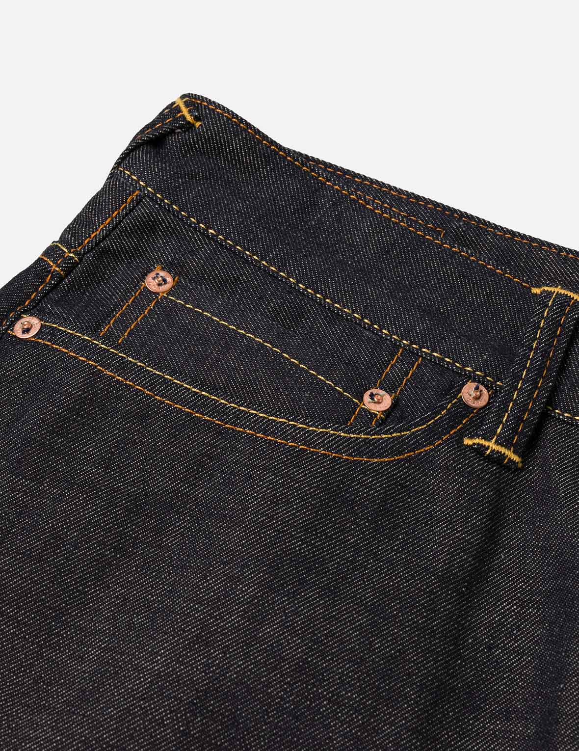 Leopard Pocket Embroidery Denim Shorts