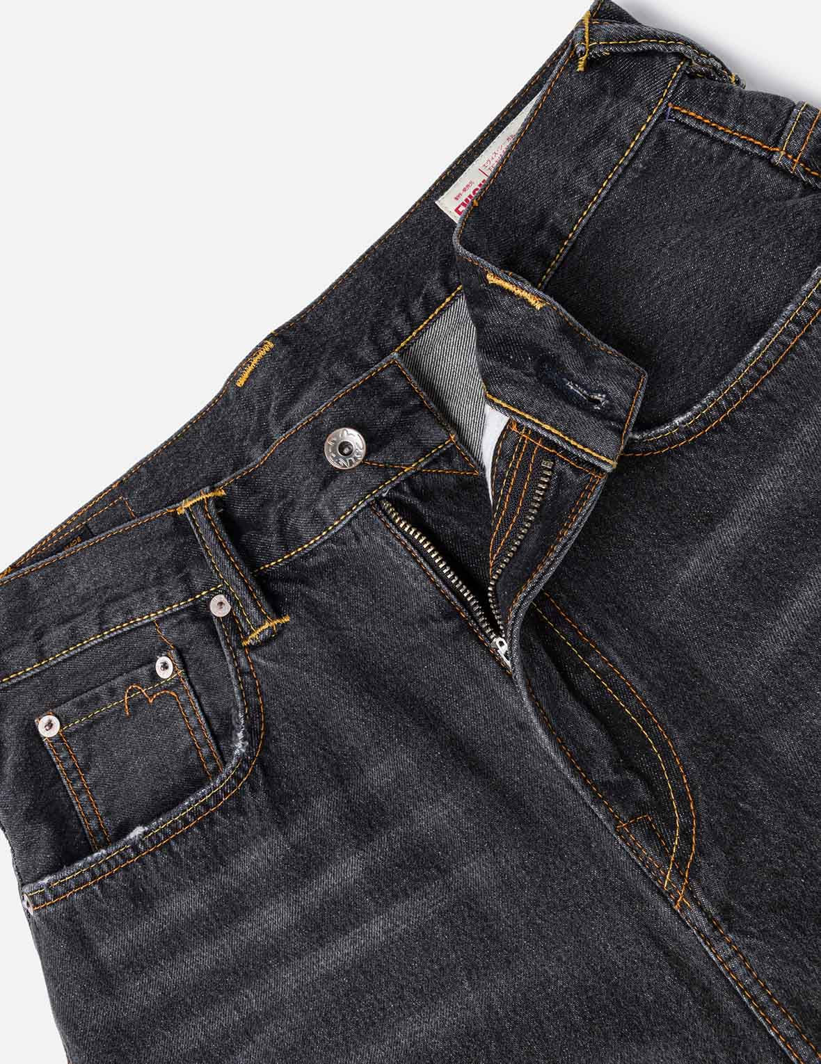 Skull Daicock Denim Shorts