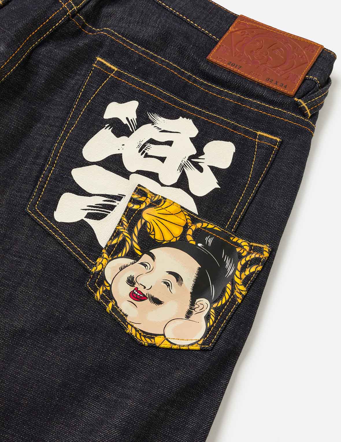 Kite Graphic Printed Pocket Jeans #2017