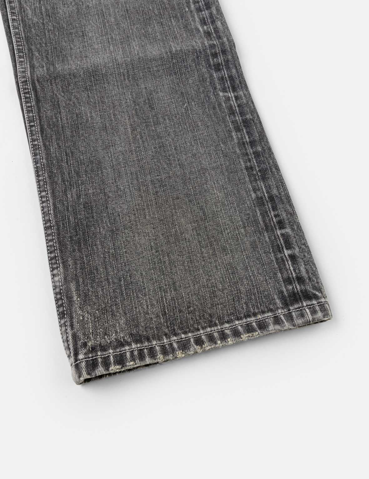 Black Palette Seagull Embroidery Jeans #2020