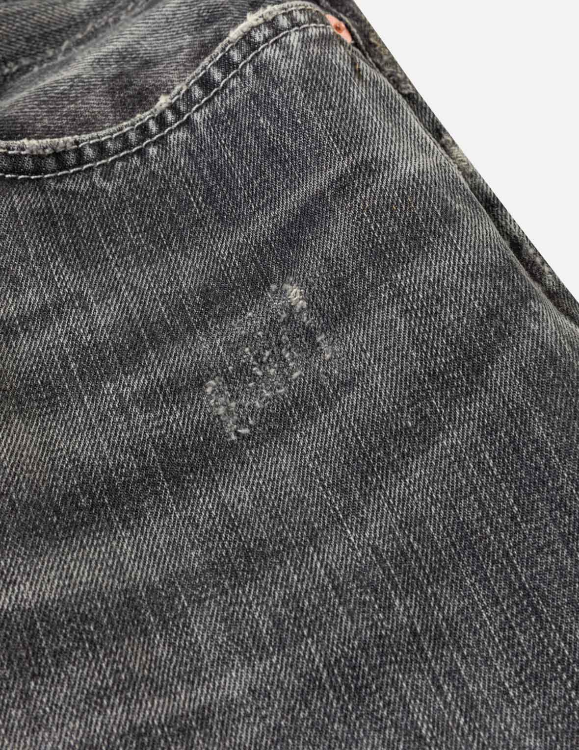 Black Palette Seagull Embroidery Jeans #2020