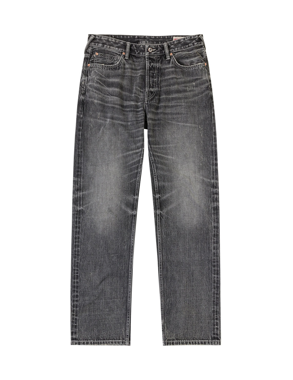 Black Palette Seagull Embroidery Jeans #2020