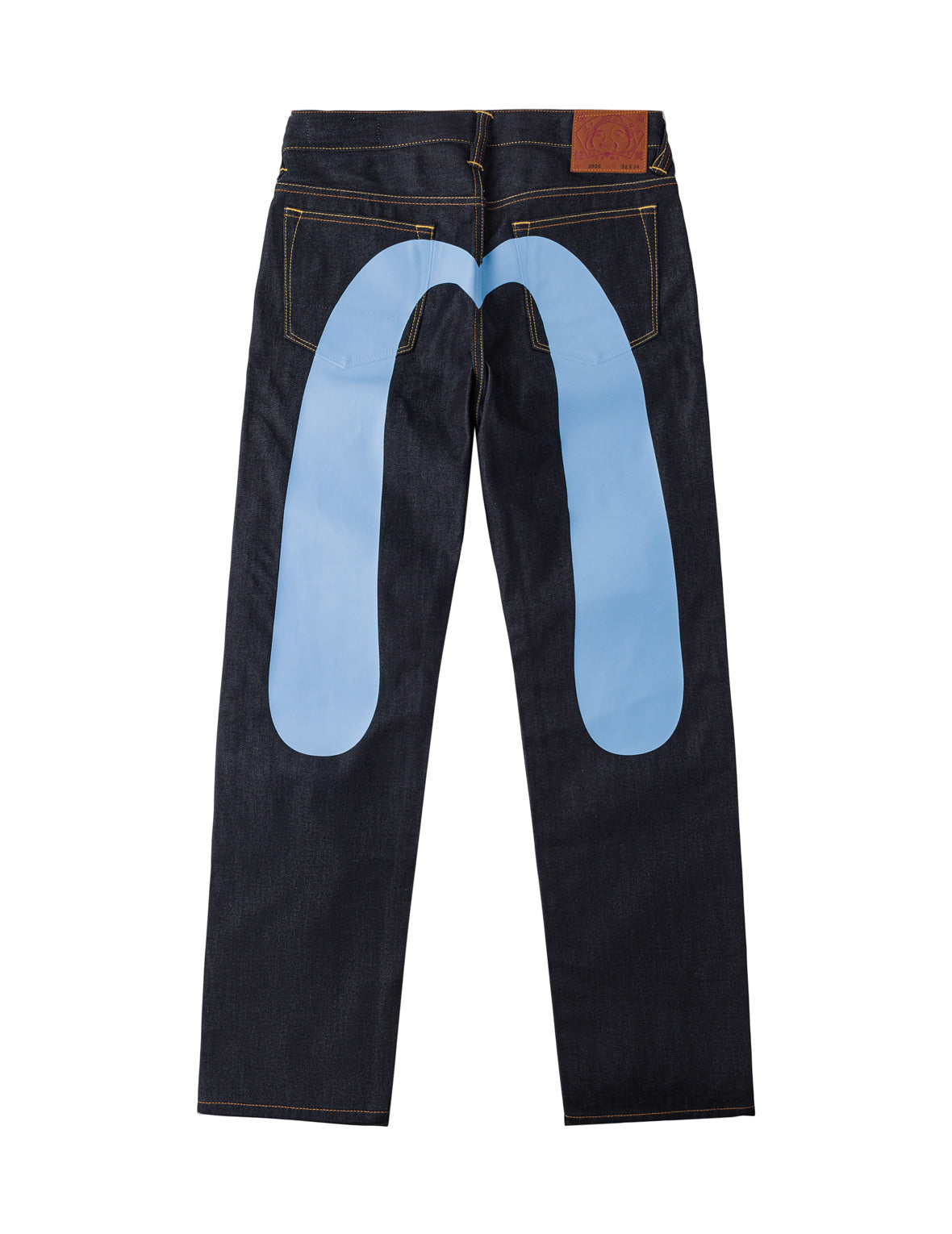 Light Blue Daicock Print Jeans #2020