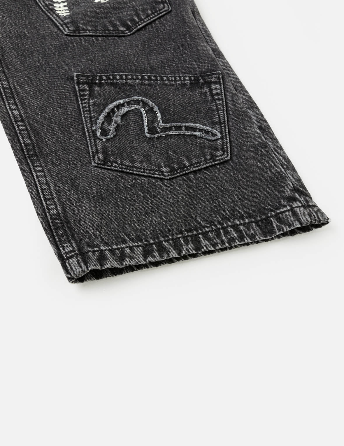Skull Multi-Pocket Denim Jeans