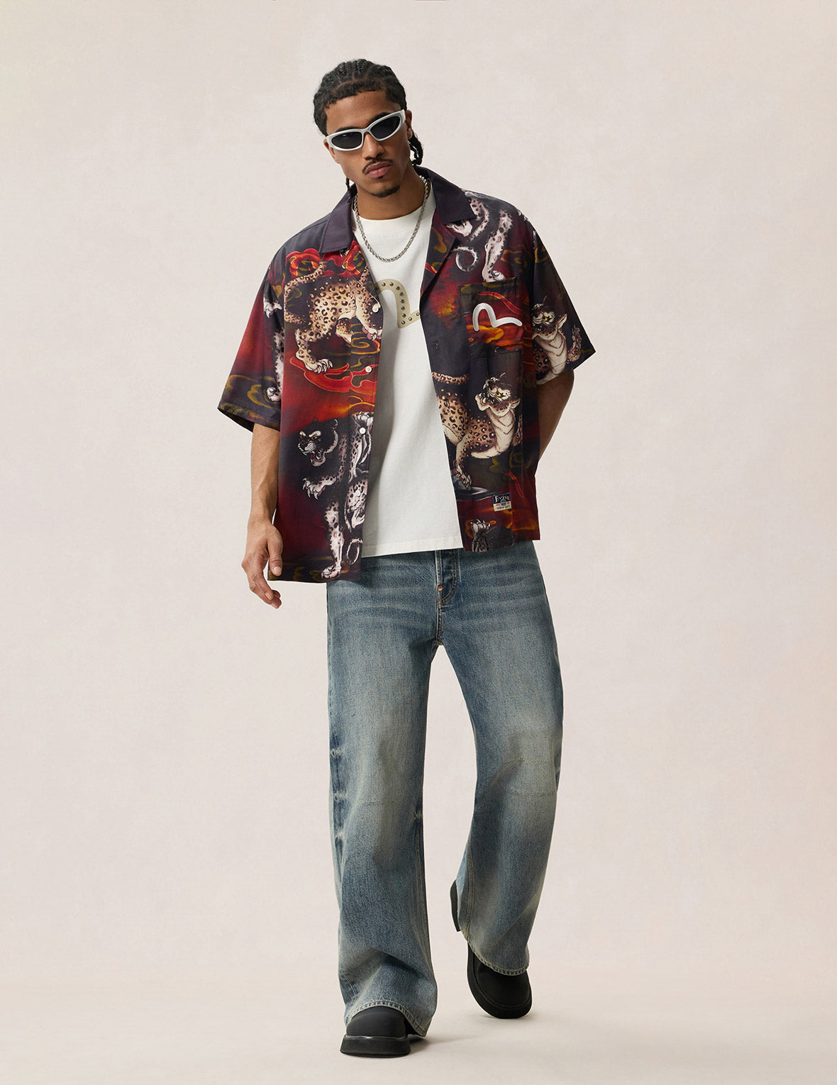 Leopard All-over Print Shirt