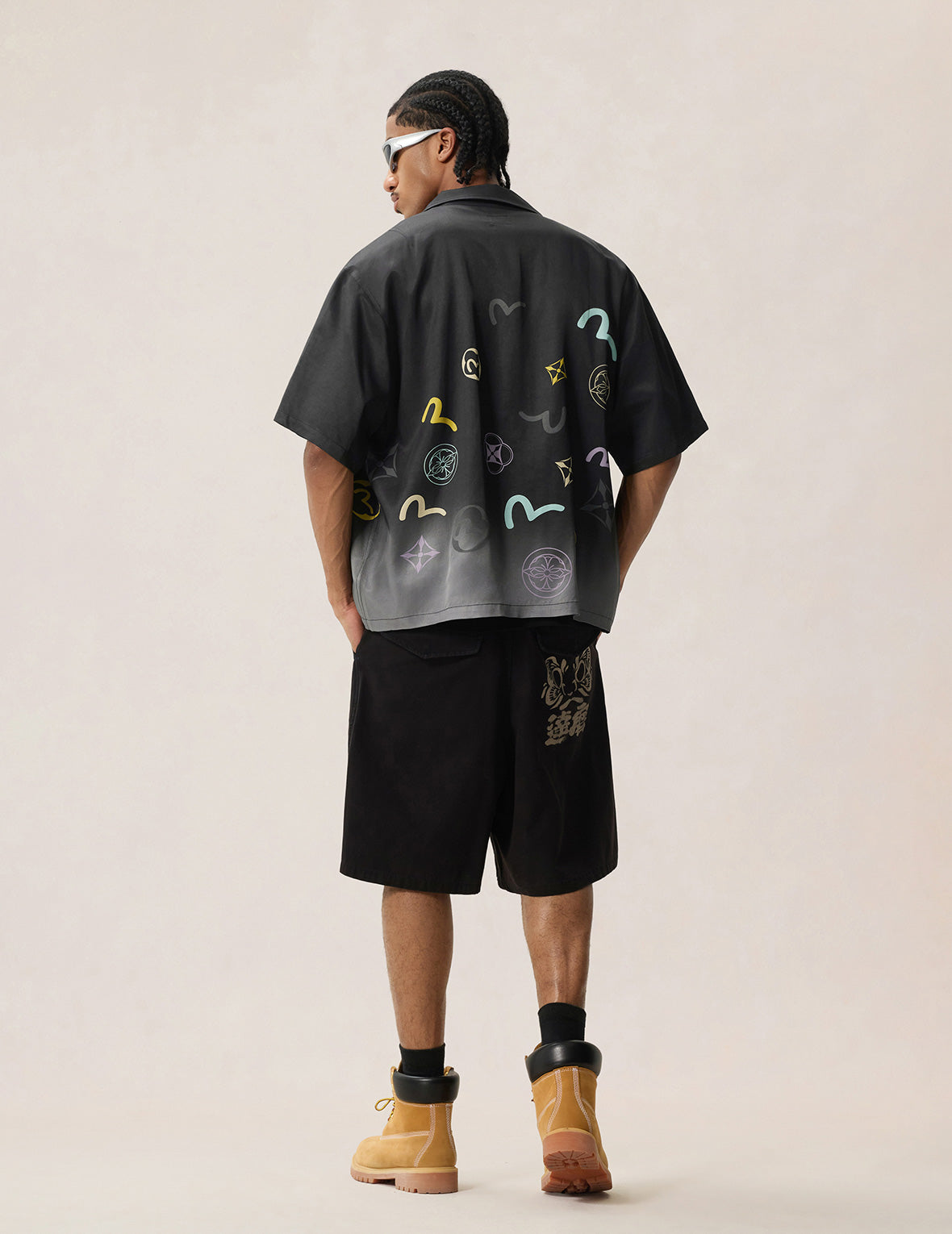 Dip-Dye Monogram Shirt