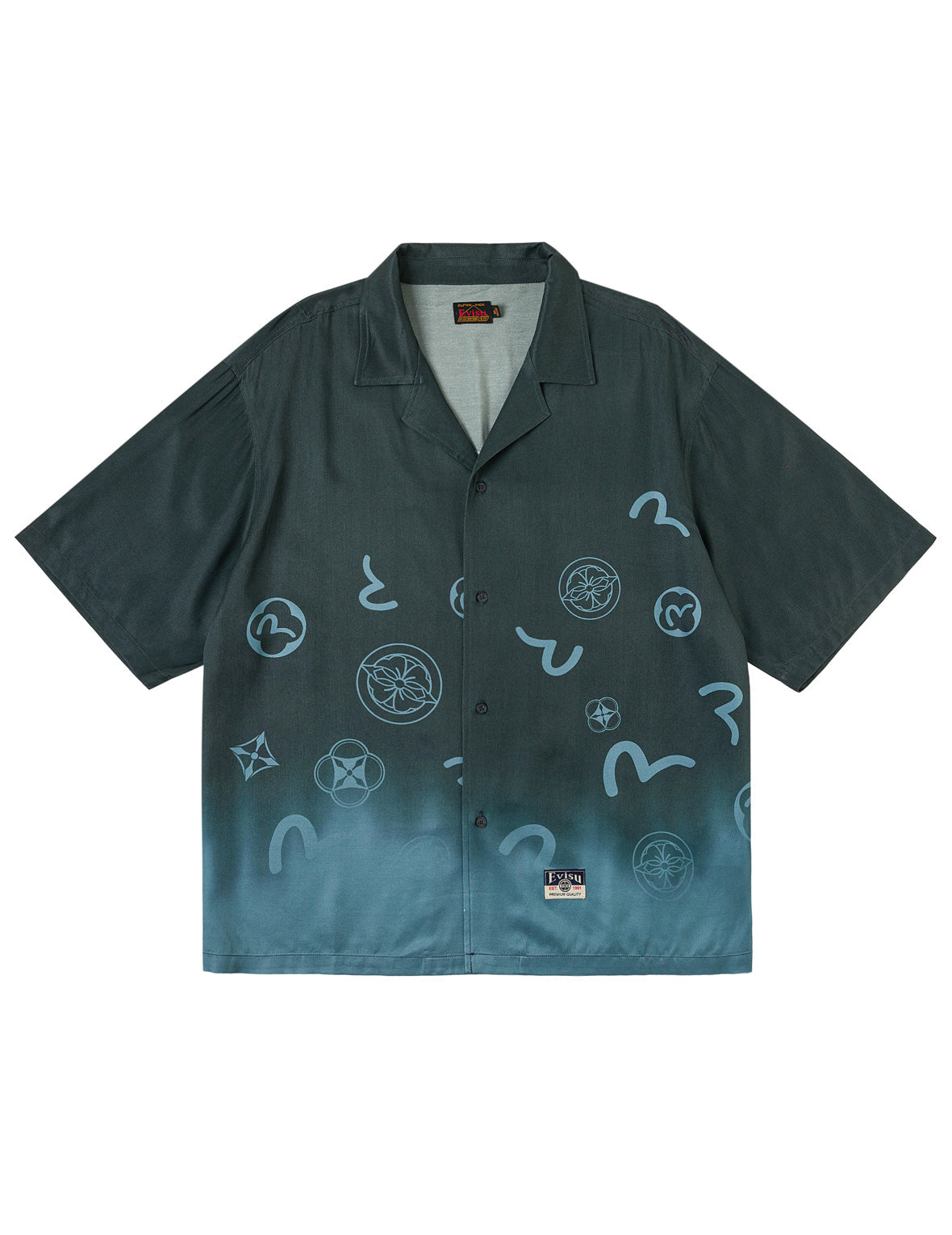 Dip-Dye Monogram Shirt