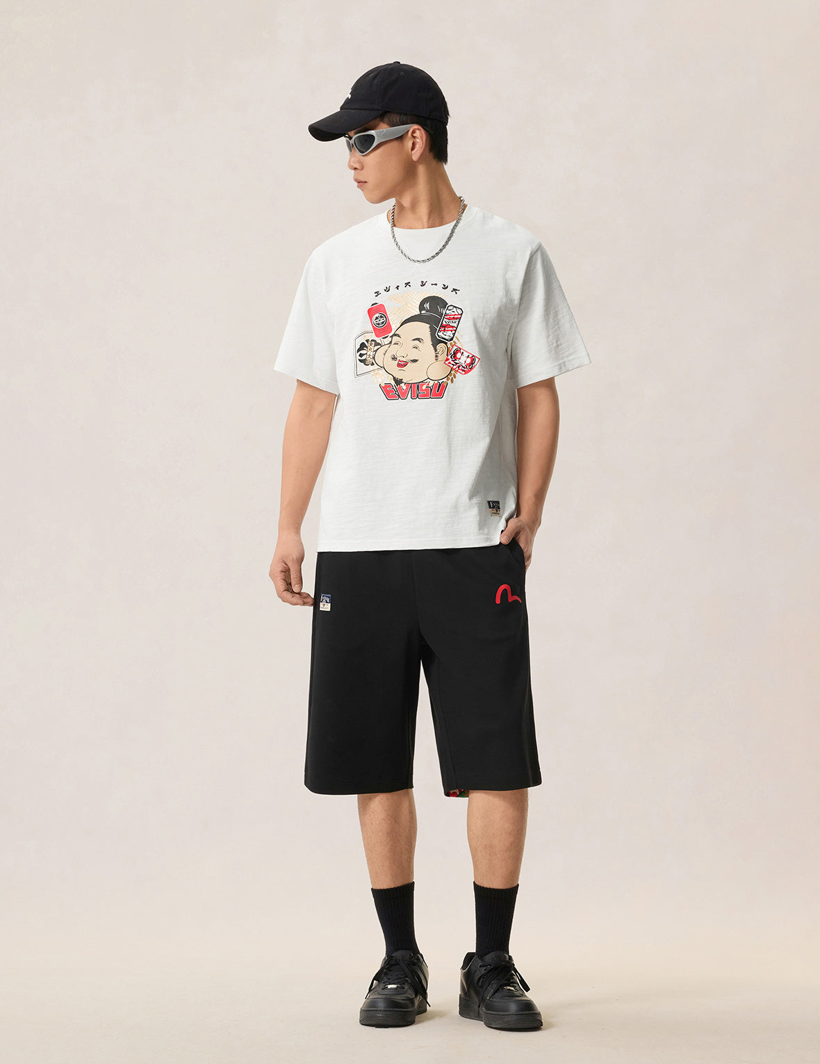 Japanese Kite Daicock Sweatshorts