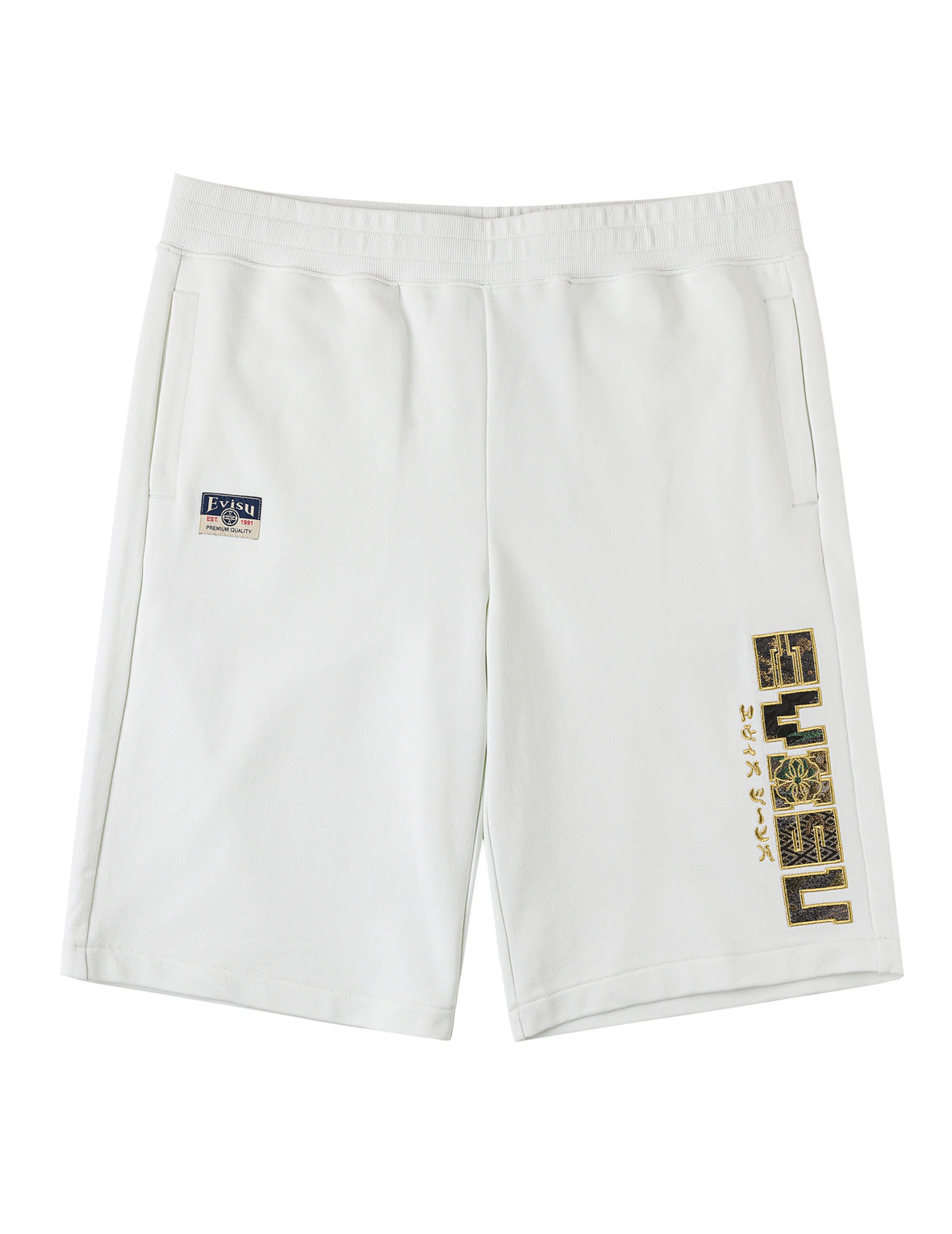 Brocade Patch Sweatshorts