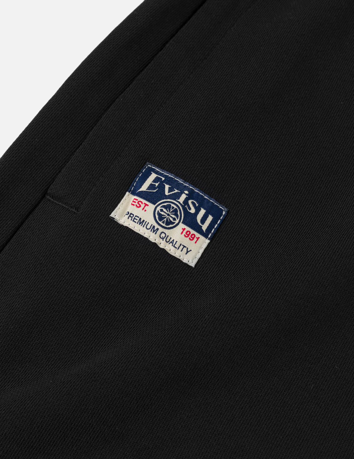 Kamon and Logo Embroidery Sweatshorts
